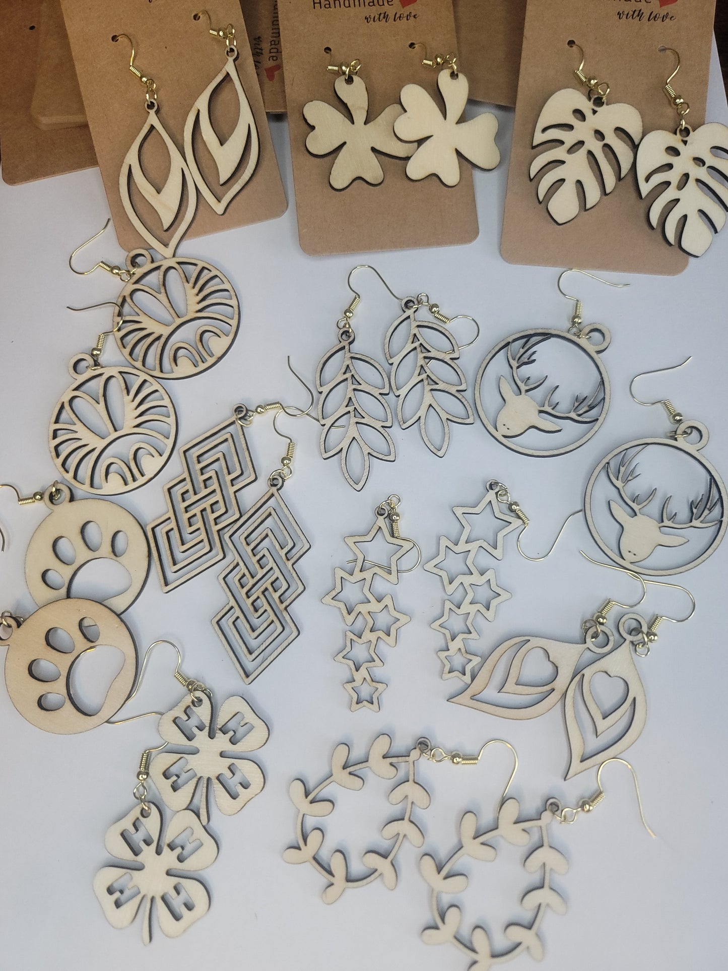 Wood Earrings