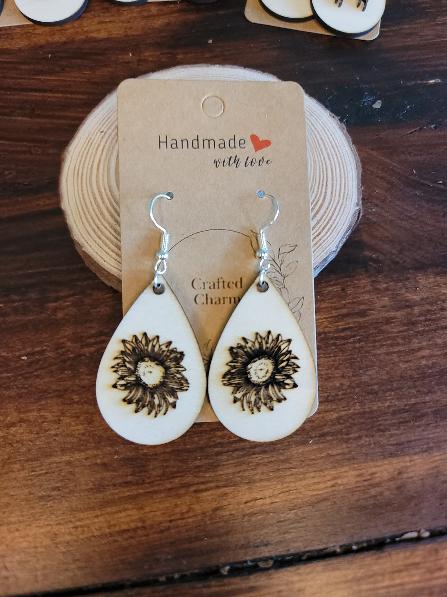 Wood Earrings