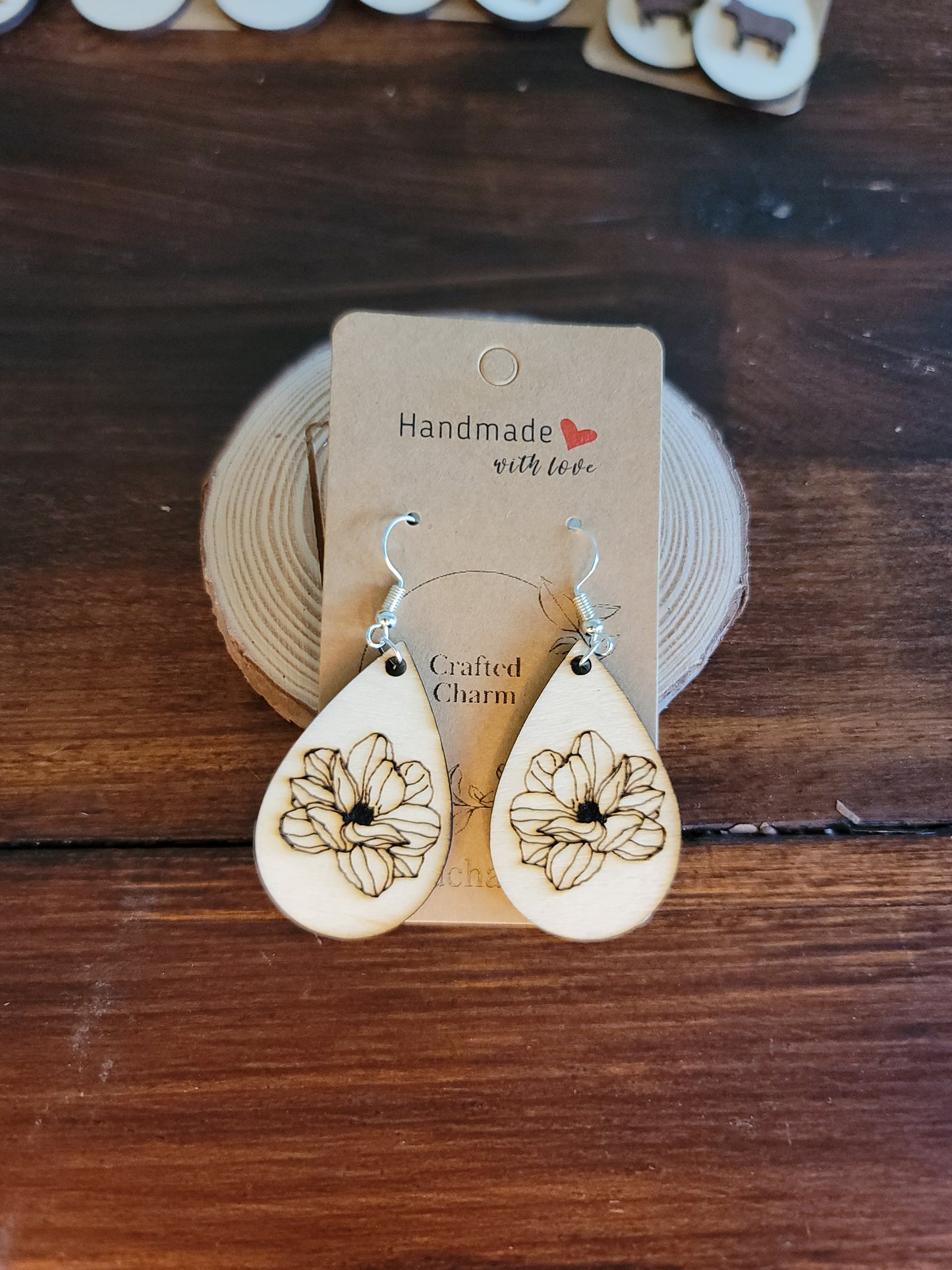 Wood Earrings