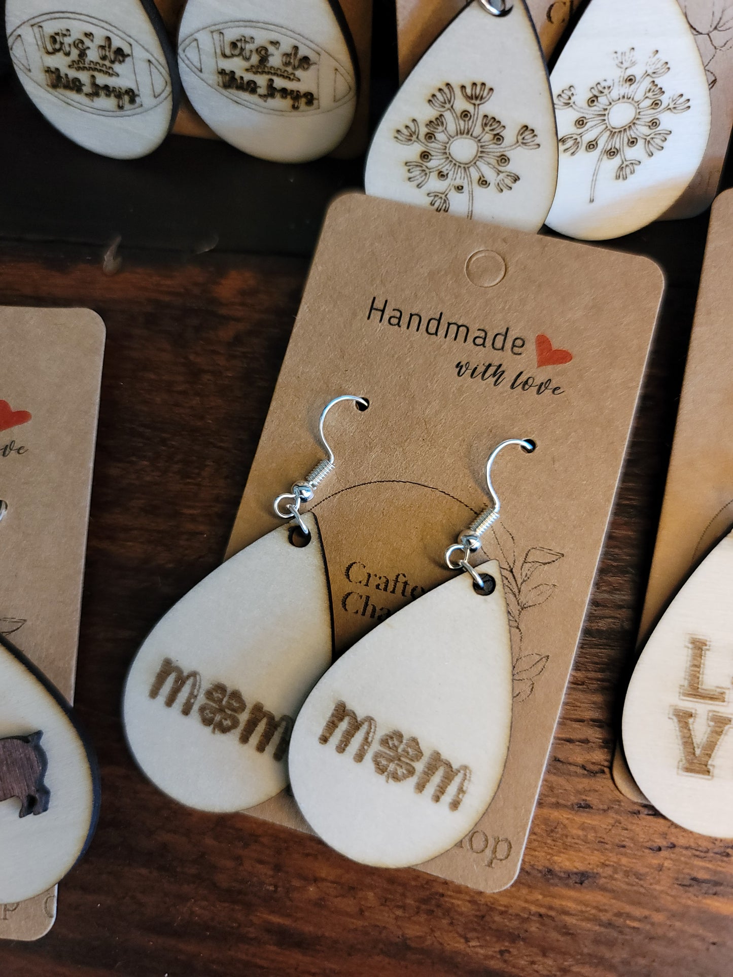 Wood Earrings