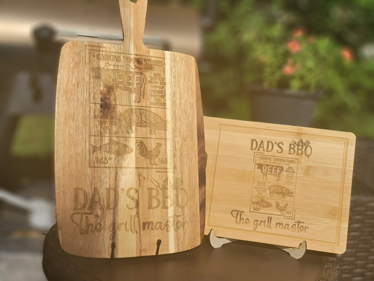 17 In. Acacia Wood Cutting Board