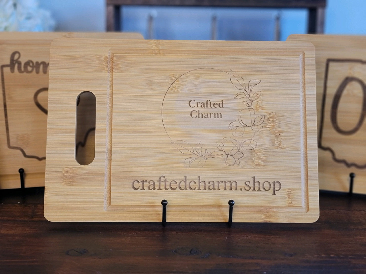 12 in. Bamboo Cutting Board