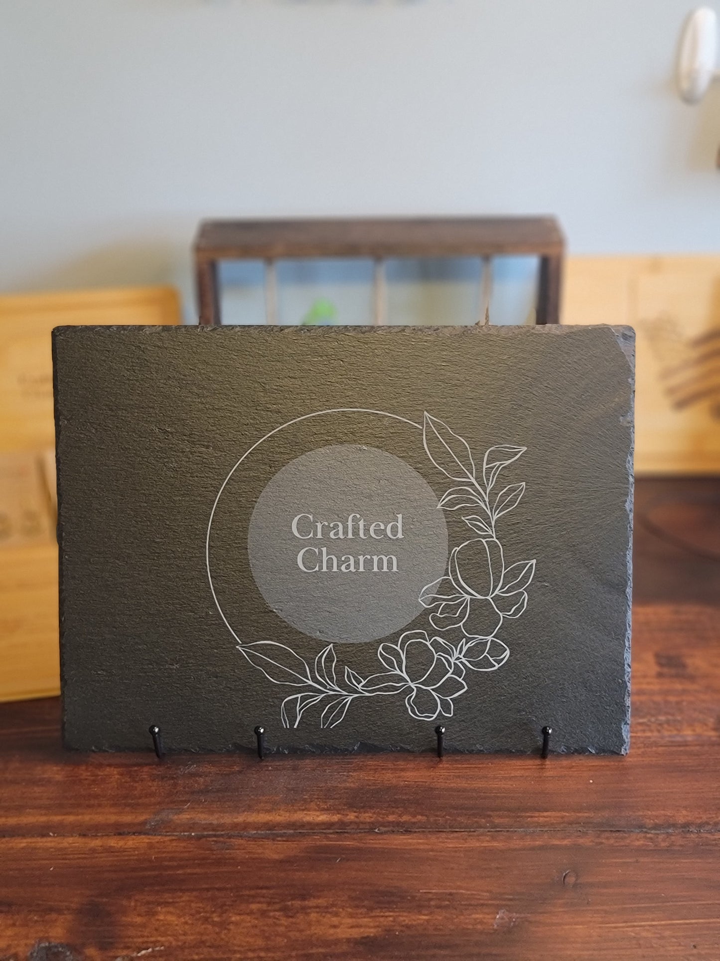 16 in. Slate Cheese Board